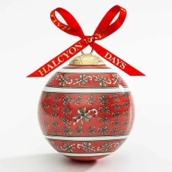 Halcyon Days Baubles*Candy Cane Bauble