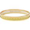 Halcyon Days Enamel Bangles*Christmas Robin Enamel Bangle In Navy & Gold |