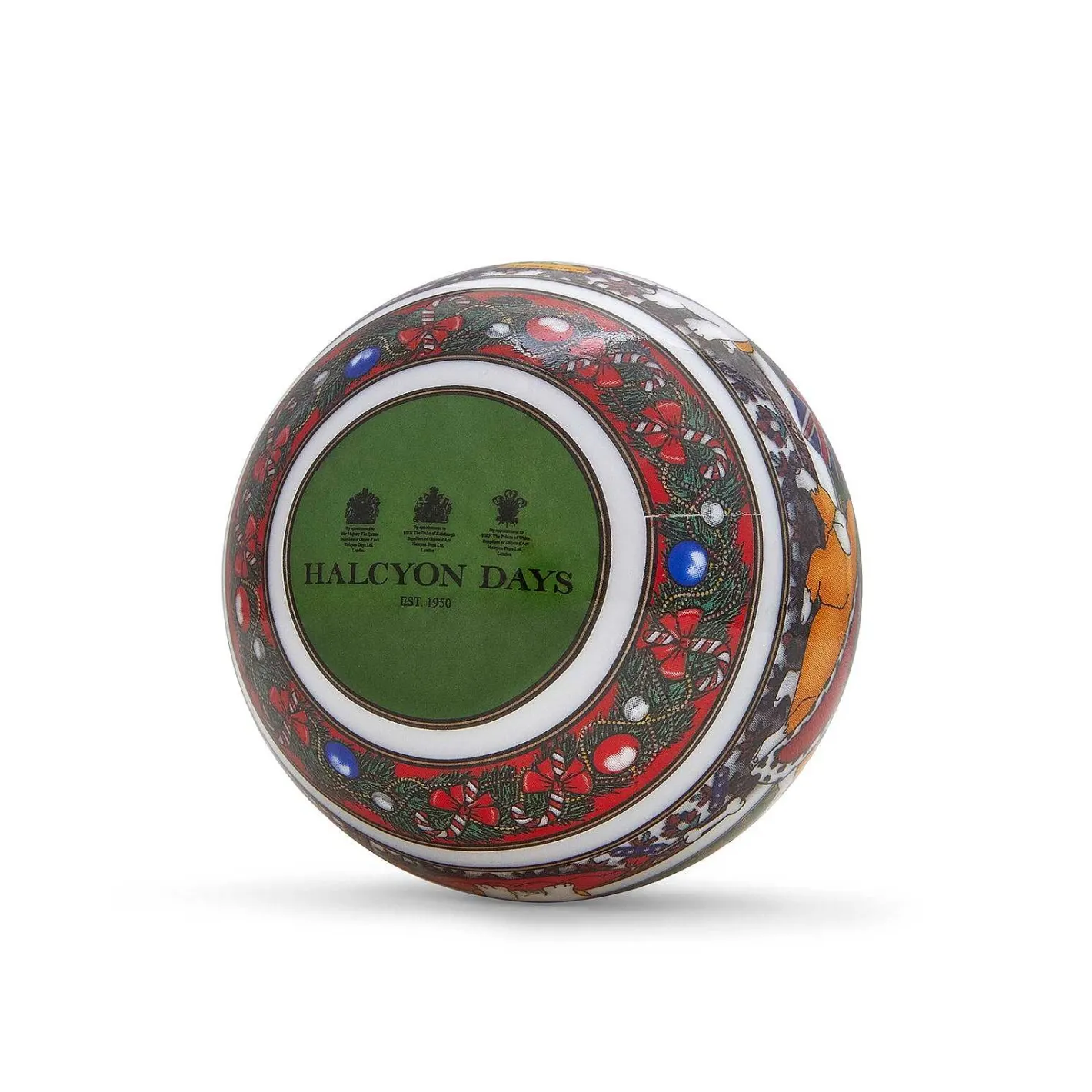 Halcyon Days Baubles*Corgi At Christmas Bauble |