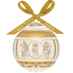 Halcyon Days Baubles*Coronation Bauble