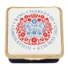 Halcyon Days The Royal Family*Coronation Emblem Enamel Box