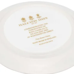Halcyon Days The Royal Family*Coronation Gold Coaster