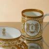 Halcyon Days Mugs*Coronation Gold English Fine Bona China Mug |
