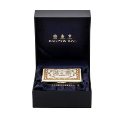Halcyon Days Commemorative & Limited Editions*Coronation Gold Prestige Musical Box