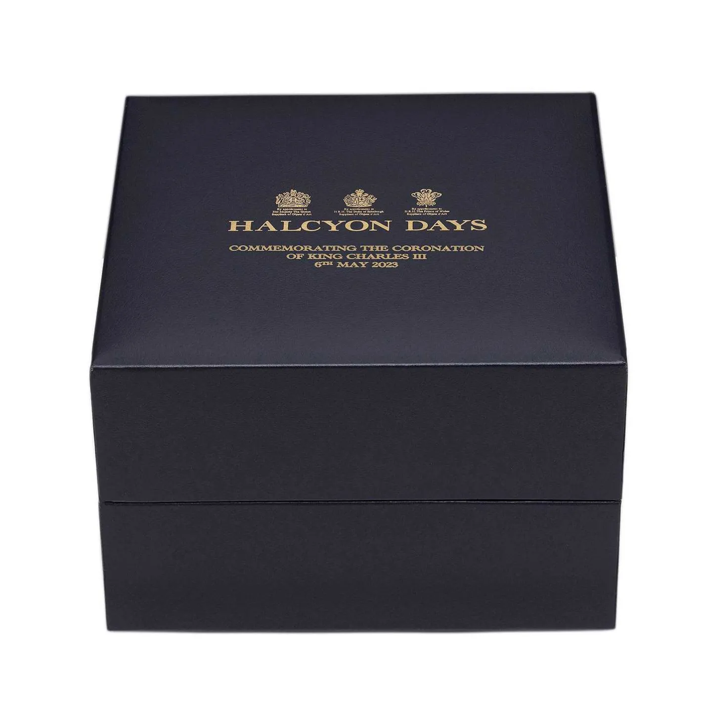 Halcyon Days Commemorative & Limited Editions*Coronation Gold Prestige Musical Box