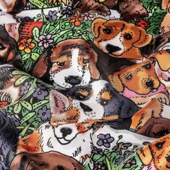 Halcyon Days Silk Scarves*Dogs Leave Pawprints Silk Scarf |