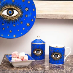 Halcyon Days Mugs*Evil Eye, English Fine Bone China Mug |