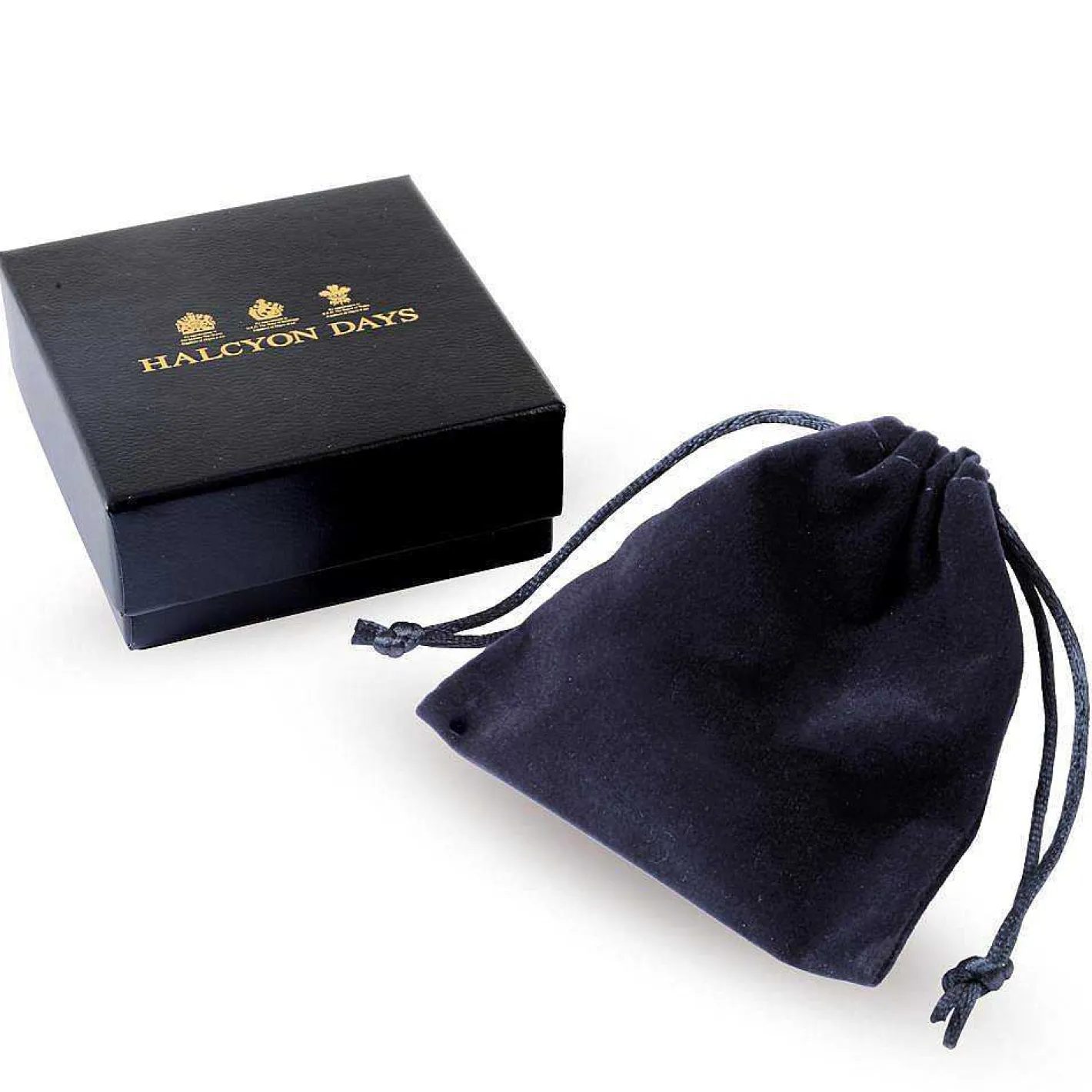 Halcyon Days Torque Bangles*Evil Eye Midnight Blue & Gold Wire Bangle |