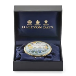 Halcyon Days Message & Occasions*For My Darling Mother Enamel Box |