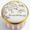 Halcyon Days Personalisation*For My Darling Wife Enamel Box - Personalised
