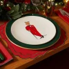 Halcyon Days Hal The Bear*Hal The Bear Coupe Plate, White |