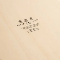 Halcyon Days Birchwood Trays*Hal The Bear Round Birchwood Tray |