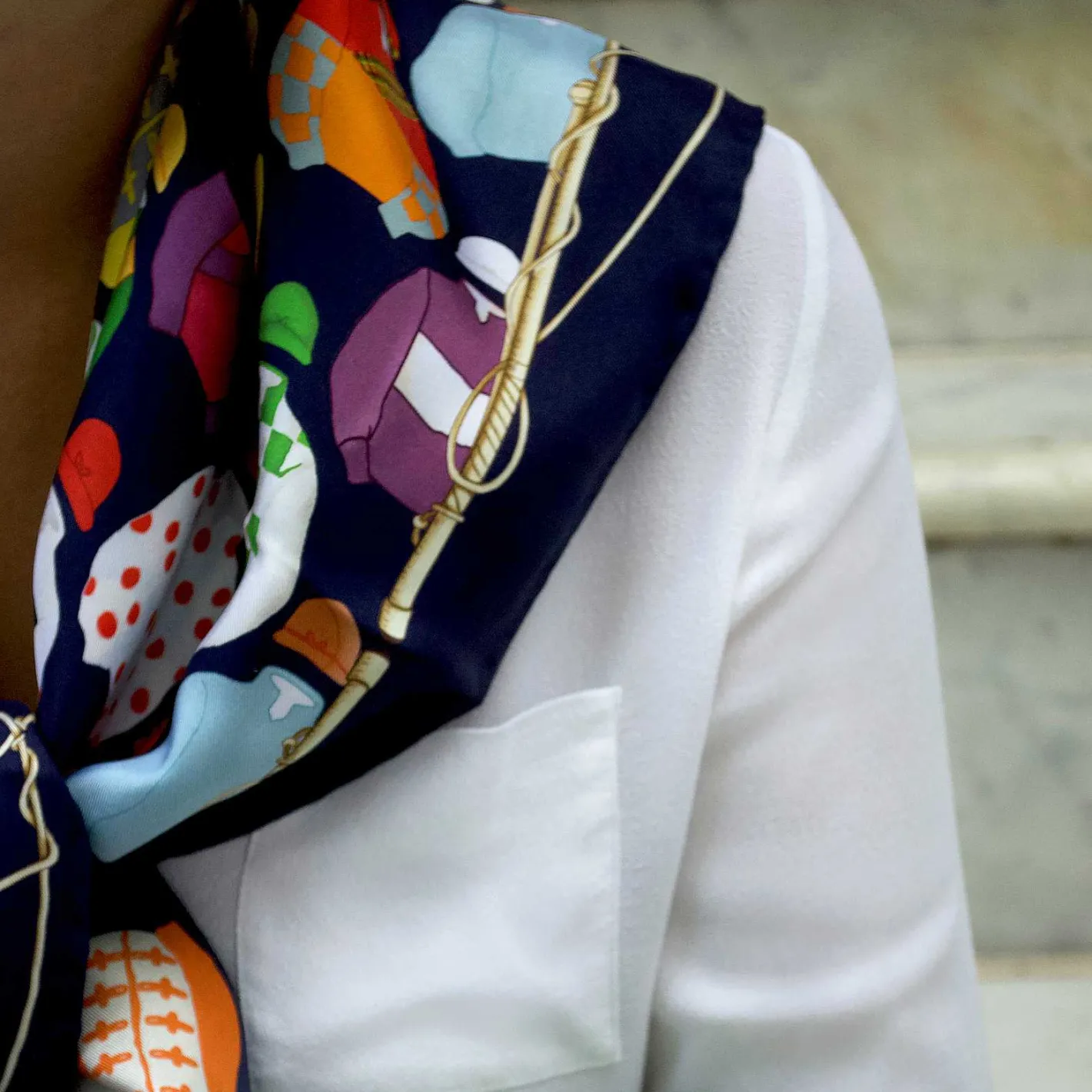 Halcyon Days Silk Scarves*Racing Silks Scarf |