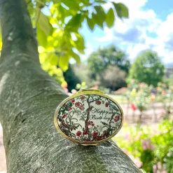 Halcyon Days Message & Occasions*Happy Birthday Enamel Box |