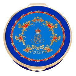 Halcyon Days The Royal Family*Her Majesty Queen Camilla Enamel Box