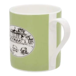 Halcyon Days Mugs*Highgrove House Green Fine Bone China Mug |