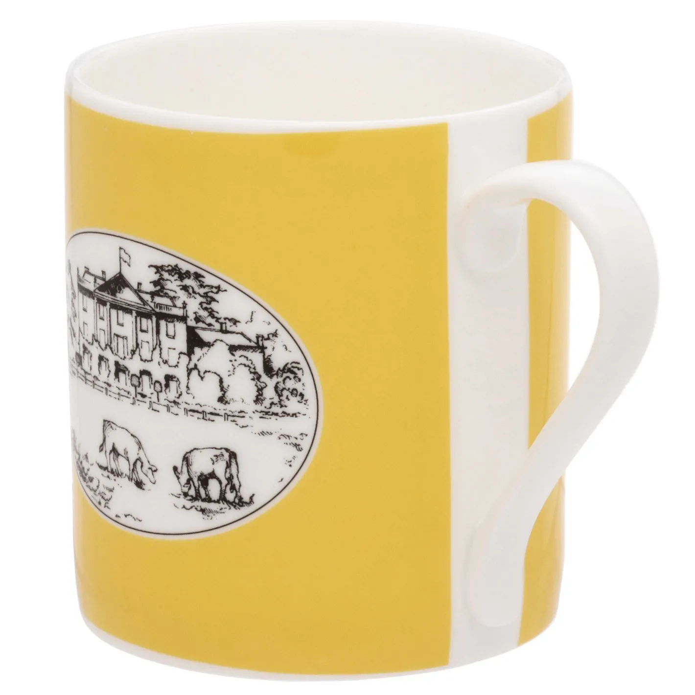 Halcyon Days Mugs*Highgrove House Yellow Fine Bone China Mug |