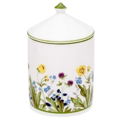 Halcyon Days Candles*Highgrove Wildflower Cut Grass Lidded Candle