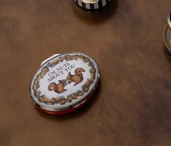 Halcyon Days Message & Occasions*I'M Nuts About You Enamel Box |