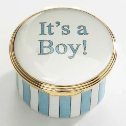 Halcyon Days Personalisation*It'S A Boy Box - Personalised