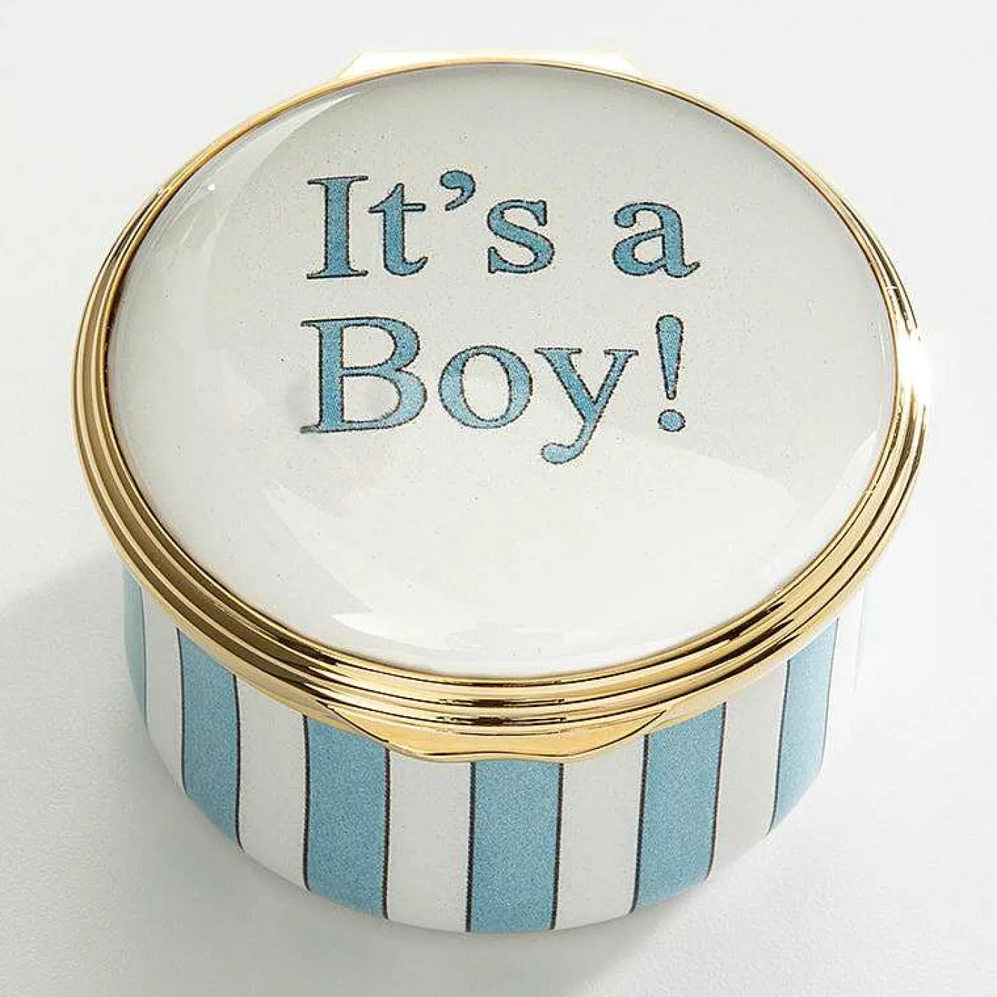 Halcyon Days Personalisation*It'S A Boy Box - Personalised
