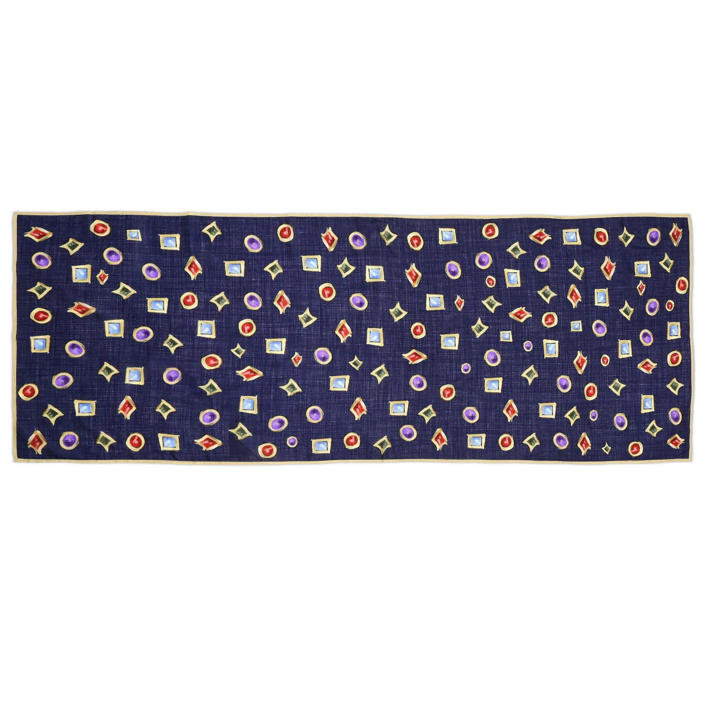 Halcyon Days Silk Scarves*Jewels Wool Silk Scarf