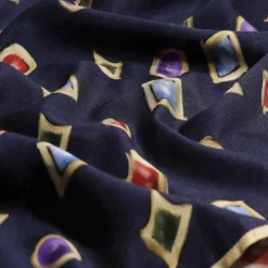 Halcyon Days Silk Scarves*Jewels Wool Silk Scarf