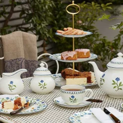 Halcyon Days Teaware*Nina Campbell Marguerite Sugar Bowl