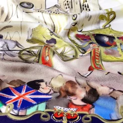 Halcyon Days Silk Scarves*Pageantry At Westminster Abbey Silk Scarf