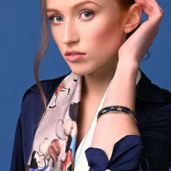 Halcyon Days Enamel Bangles*Pageantry At Westminster Abbey Enamel Bangle |