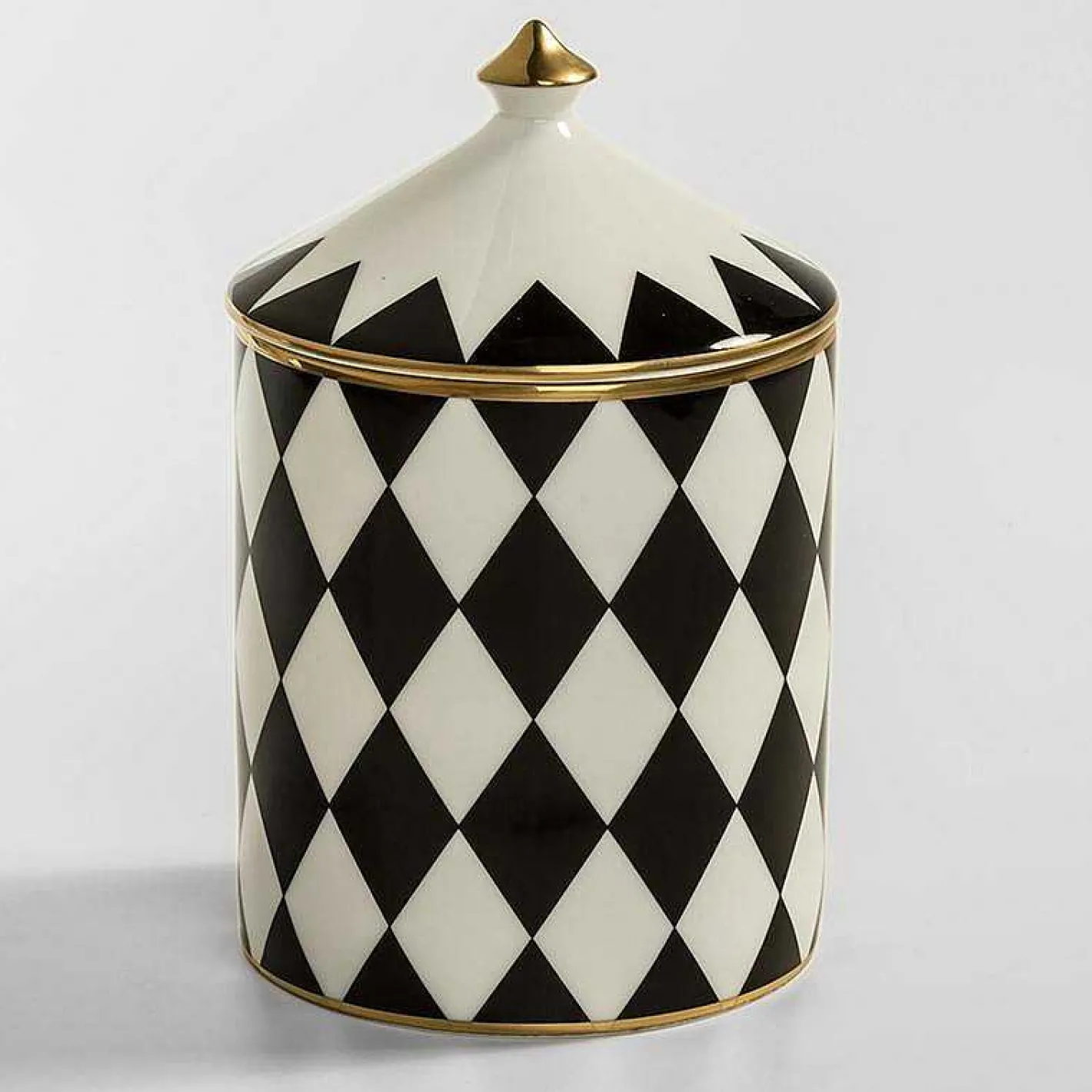 Halcyon Days Candles*Parterre Black Jasmine Lidded Candle