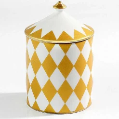 Halcyon Days Candles*Parterre Gold Jasmine Lidded Candle