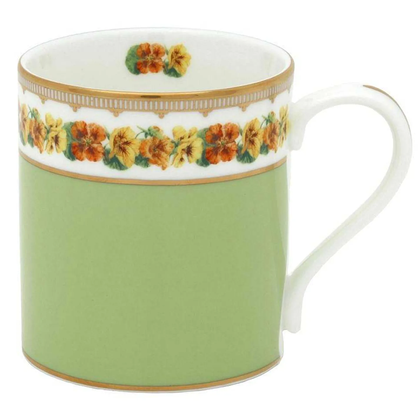 Halcyon Days Mugs*Shell Garden Floral Fine Bone China Mug |