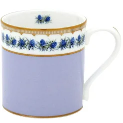 Halcyon Days Mugs*Shell Garden Floral Thistle Fine Bone China Mug |