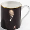 Halcyon Days Mugs*Sir Winston Churchill, Fine Bone China Mug |