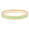 Halcyon Days Enamel Bangles*Skinny Meadow & Gold Enamel Bangle |