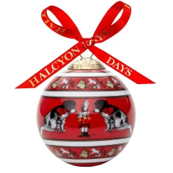 Halcyon Days Baubles*Spotty Dog & The Nutcracker Bauble |