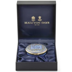 Halcyon Days Message & Occasions*The Best Is Yet To Come Enamel Box |