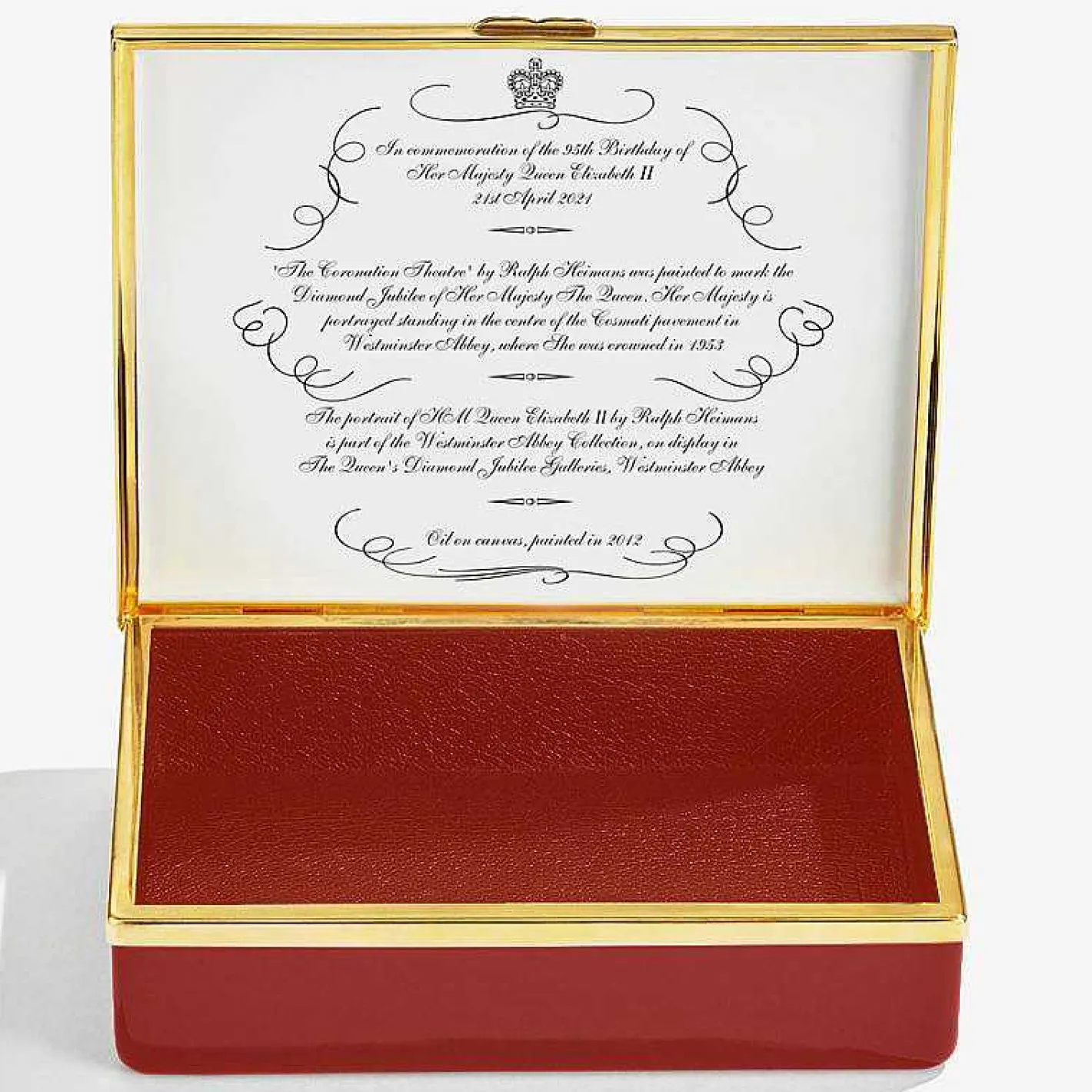 Halcyon Days Commemorative & Limited Editions*The Coronation Theatre By Ralph Heimans Box |