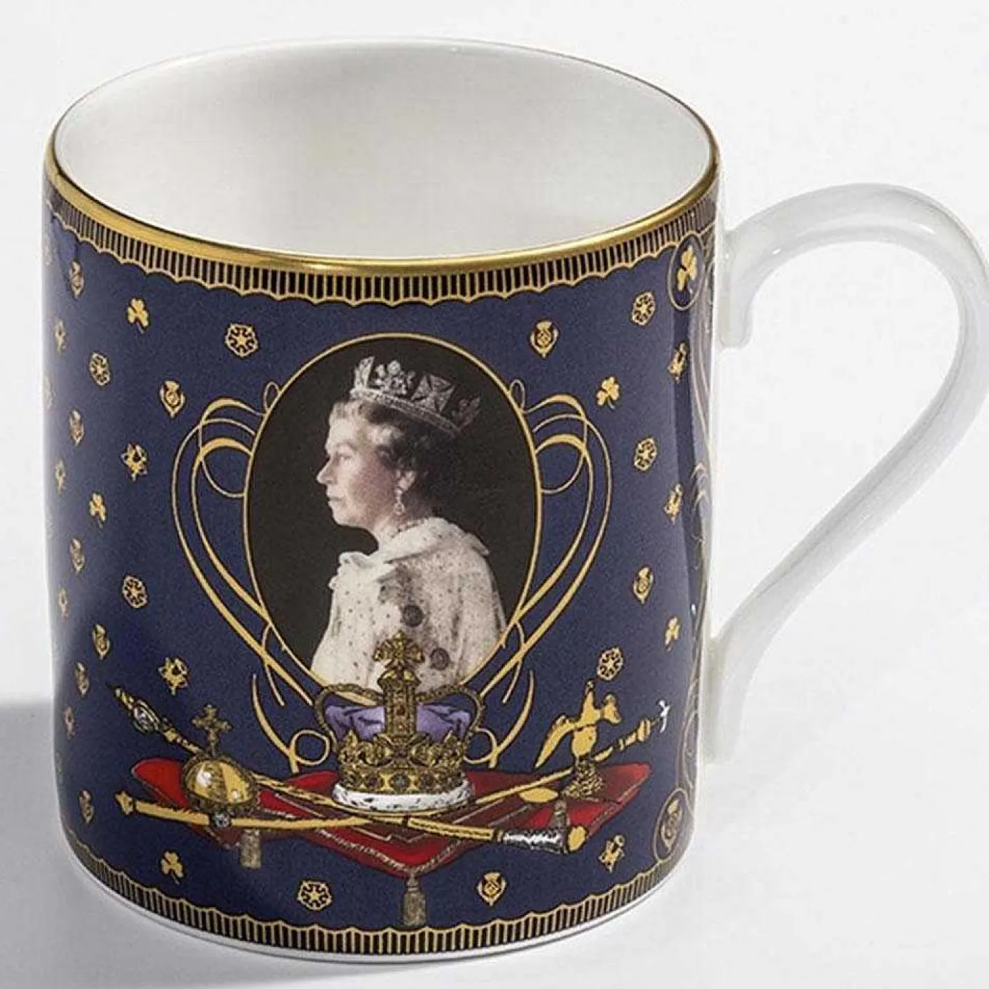 Halcyon Days Mugs*The Longest Reigning Monarch Fine Bone China Mug |