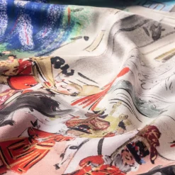 Halcyon Days Silk Scarves*Trooping The Colour Silk Scarf