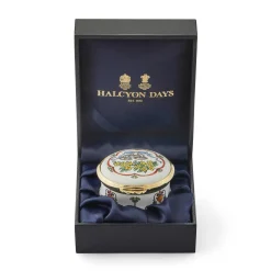 Halcyon Days Message & Occasions*Wedding Bells Enamel Box |