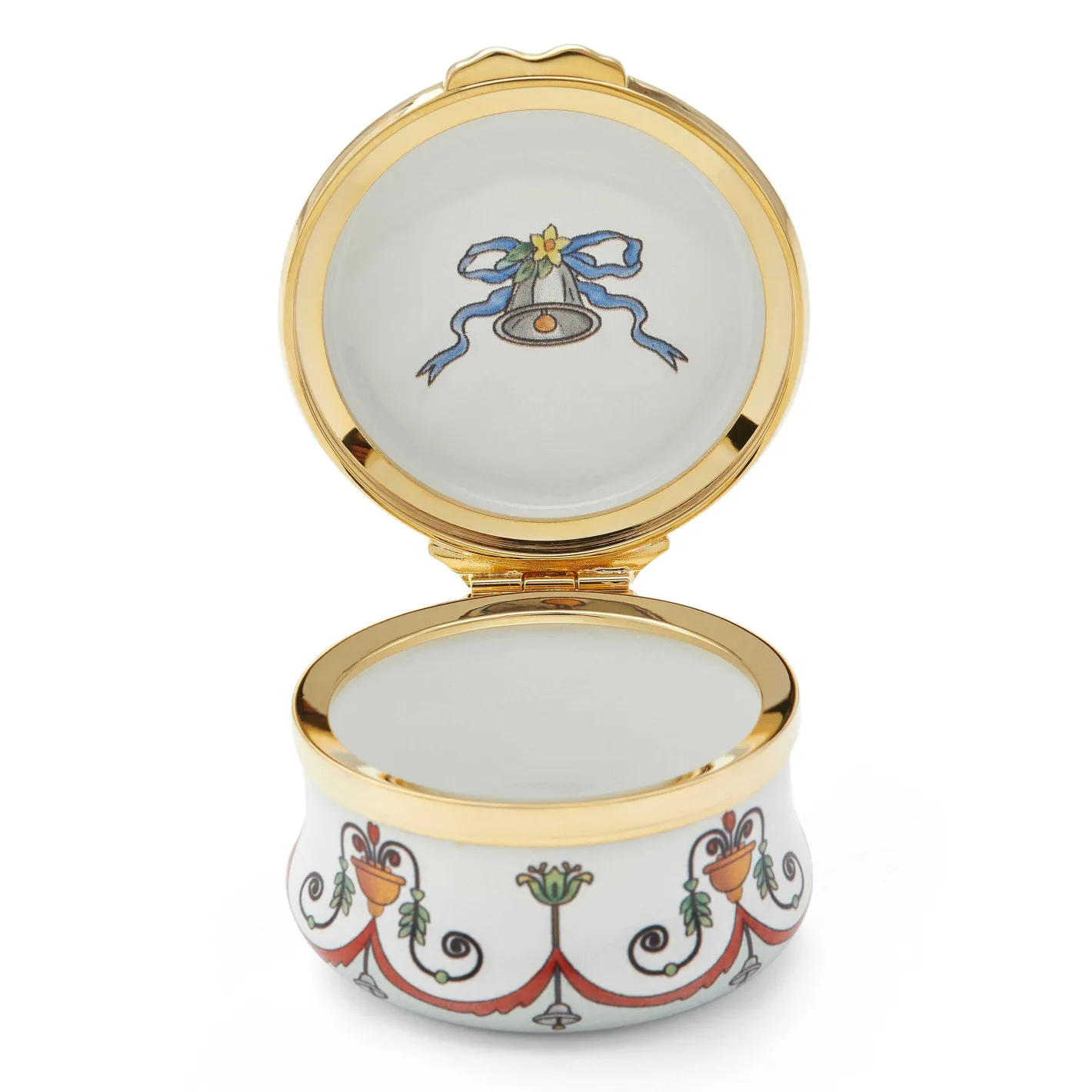 Halcyon Days Message & Occasions*Wedding Bells Enamel Box |