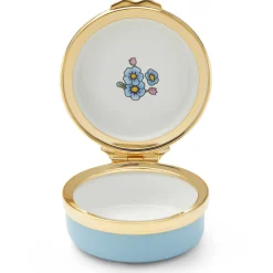 Halcyon Days Message & Occasions*Welcome To The Family Enamel Box