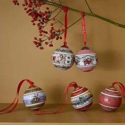 Halcyon Days Baubles*Woodland In The Snow Bauble |