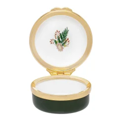 Halcyon Days Iconic Great Britain*Woodland Wildlife Fox Enamel Box