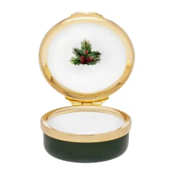 Halcyon Days Iconic Great Britain*Woodland Wildlife Red Squirrel Enamel Box