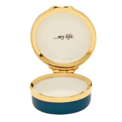 Halcyon Days Message & Occasions*You Light Up My Life Enamel Box |