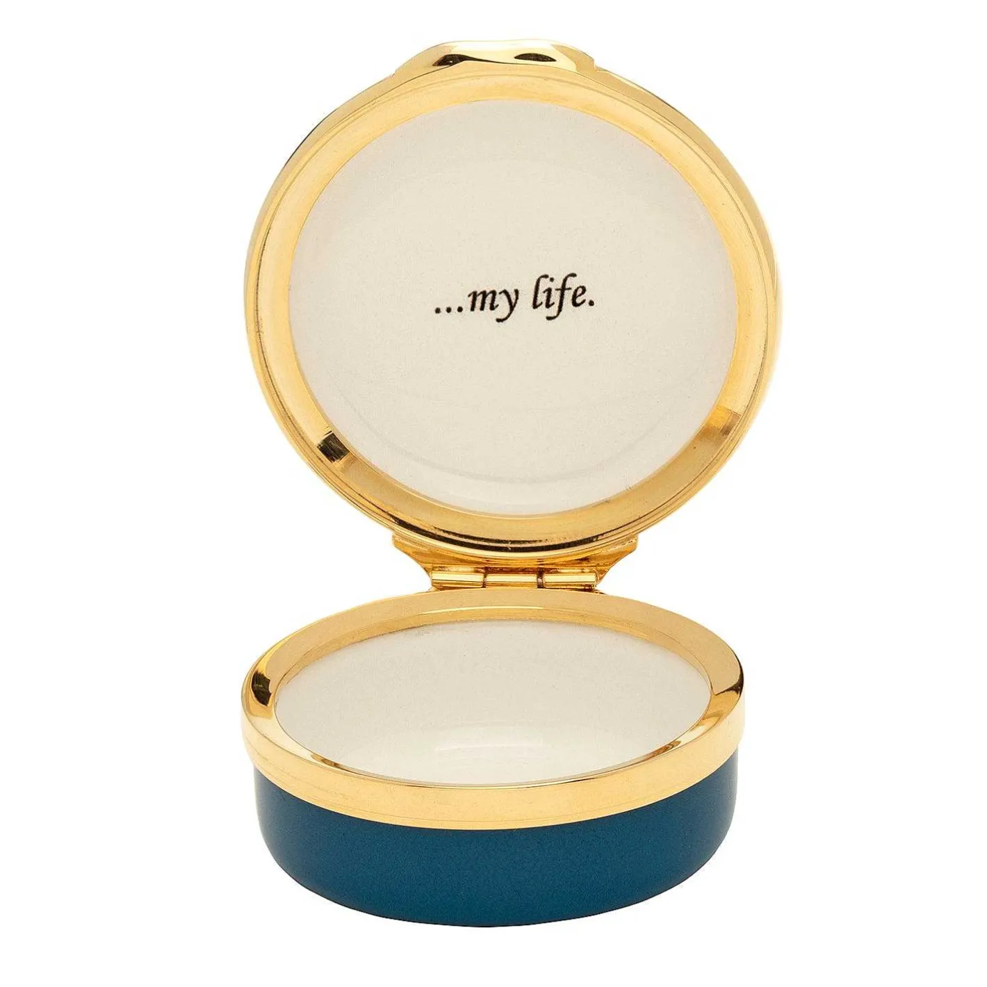 Halcyon Days Message & Occasions*You Light Up My Life Enamel Box |